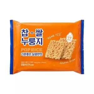 개별포장 찹쌀 누룽지 스위트 팝 라이스 과자 288g