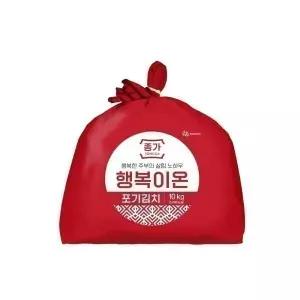 행복이온 포기김치 10kg