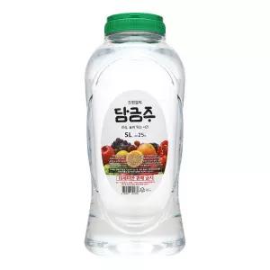 아름주가 도원결의 담금주 25도 5000ml 무감미 쌀증류원액