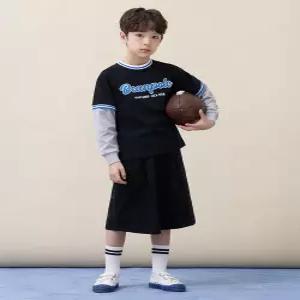 빈폴 키즈 BI6241U045 아동 상하복 유아 그래픽 레이어드 티셔츠 버뮤다 상하