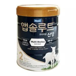 매일유업 앱솔루트 프리미엄 산양분유 2단계 750g 1개