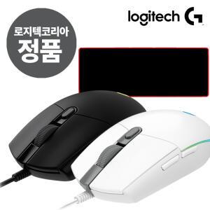 로지텍G G102 2세대 게이밍마우스(정품벌크 장패드)