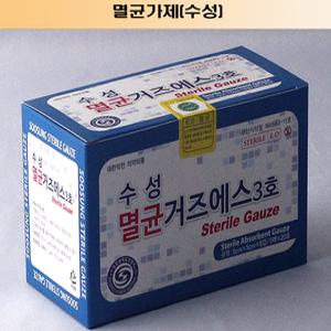 멸균거즈 Sterite Gauze, 수성 2x2x8,4x4x8,3x3x8 @규격 선택@
