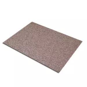 제이오마켓 투톤코일 현관매트 120X100cm/베이지+브라운/출입구 업소용 사무실 미끄럼방지 쿠션 발매트