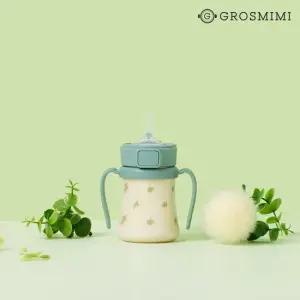 그로미미 올리브 PPSU 빨대컵 유아컵 아기물병 200ml