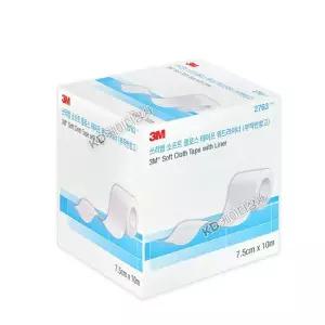 3M 부드러운 천 반창고 7.5cmX10m 픽싱롤 2763 픽스롤