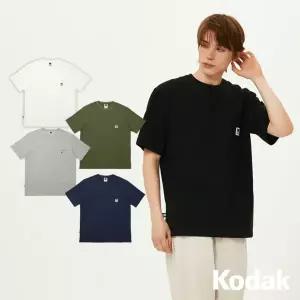 코닥 반팔티 남녀공용 레인보우 소로나 포켓 반팔 티셔츠 (5 COLOR)