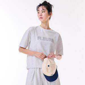 [체이스컬트] [3color] 여자 코튼 절개 반팔티