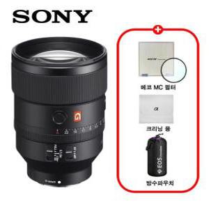 소니 정품 SEL135F18GM (FE 135mm F1.8 GM) 단렌즈 / 프리미엄 패키지 / MCUV필터+극세사융+렌즈파우치 / TJ