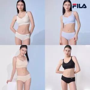[신세계라이브쇼핑]휠라(FILA) 액티브 퓨징 프리컷 브라팬티 4세트(8종)