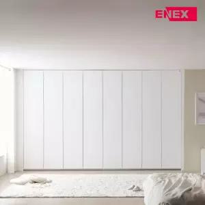 에넥스 E0 PET 아르당 무몰딩 붙박이장 300cm 10자