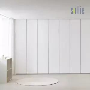 솔리에 플랫 무몰딩 붙박이장 210 360cm)