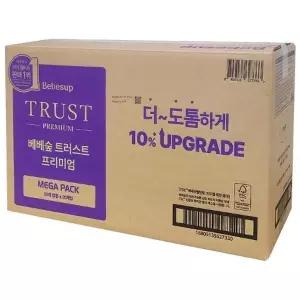 베베숲 트러스트 프리미엄 메가팩 80매 x 20개