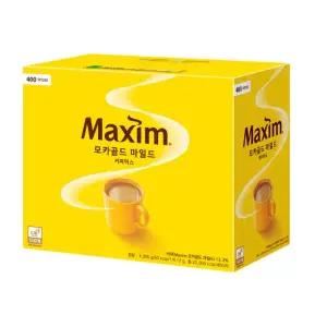 동서식품 맥심 모카골드 마일드 400T 1세트 티타임 회사 사무실 팬트리 탕비실 음료