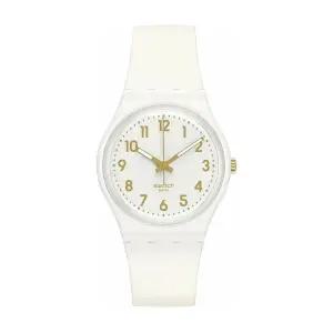 [스와치] SO28W106-S14 CLASSIC WHITE BISHOP 여성 우레탄시계
