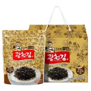 광천김 명절 설날 선물 세트 3대째 달인 김자반 5봉