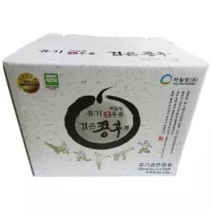 하늘빛 담백한맛 유기 全두유 검은콩후 135ml 20팩