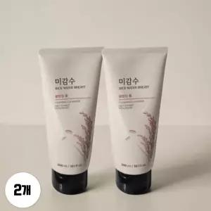 더페이스샵 미감수 톤업 크렌징폼 브라이트 300ml 2개