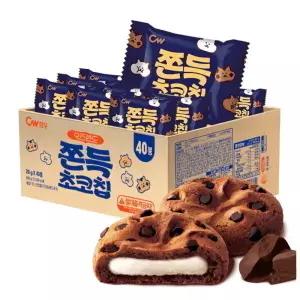 청우 대용량 쫀득 초코칩 800g(40입)외 그랑쉘사과/초코파이찰떡/찰떡쿠키