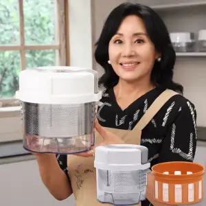 하이로 빅스텐 짤순이 골드 2.4L 야채 오이지 나물 탈수기 2026년형 업그레이드 홍여진