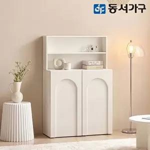 [동서가구]소담 수납장 2단 800+800 상부장 DF645902