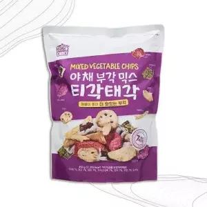 [굿소일] 주전부리 사무실 간식 야채 부각 믹스 450g (11014264A)