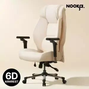 누카 커스텀체어 L900-PRO 6D 시그니처 컴퓨터의자 게이밍 사무용 사무실 PC방 가죽