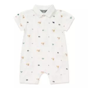 블루독베이비 BLUEDOG BABY IV 블루독피케반팔우주복 46319-600-01.4631960001 출산백일돌선물 46319-600-0