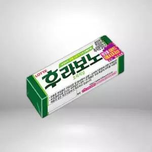 롯데 후라보노 오리지날 9매 26g 90개 1Box 껌 간식