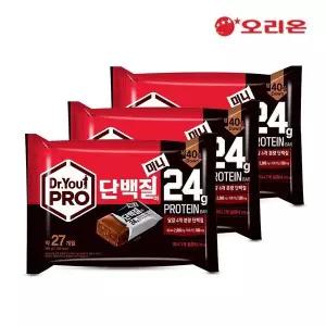 오리온 닥터유프로 단백질바 미니(약27개입 총280g) x 3개
