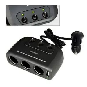 멀티시거잭 (SF) USB 스위치3구 멀티소켓 12V24V겸
