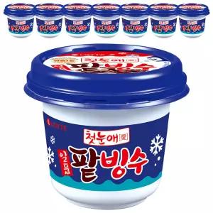 슈팅냉동 팥빙수 240ml, 8개