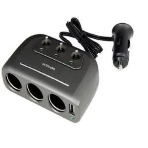 차량멀티소켓 USB 스위치3구 멀티소켓 12V24V겸용