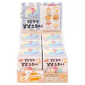 [텐바이텐]6개 조선문방구 랜덤 말랑빵떡 냠냠 스퀴시 1박스