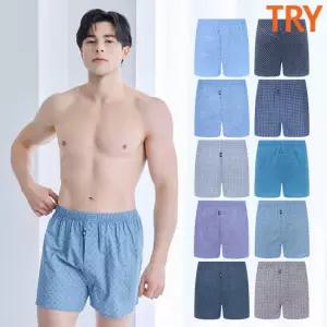 TRY 에어 코튼 트렁크 10종세트 데일리 남성 팬티