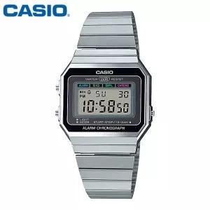 카시오 시계 A700W-1A 남성용 손목시계 메탈밴드 A-700W-1A 남녀공용 CASIO 정품