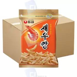 고소함 농심 새우깡 6봉 대용량 스낵 봉지과자 짭짤한맛 400g