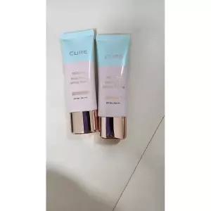 [1+1] 김정문알로에 큐어 워터 스플래쉬 카밍 톤업 선크림 40ml (SPF50+,PA++++)