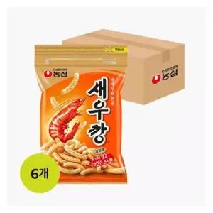 스낵 농심 새우깡(지퍼대)400gX6개입(1박스)