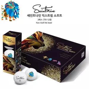 [하프클럽/셀러허브_아웃도어]골프 레저 세인트나인 소프트 3피스 12볼