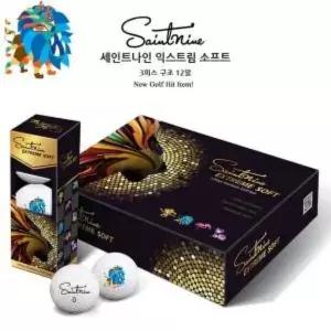 [하프클럽/셀러허브_아웃도어]세인트나인 골프공  소프트(3피스)12볼