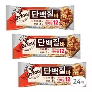 오리온 닥터유 단백질바 50g 24개입 (단백질 12g)