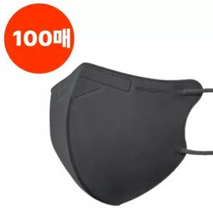 애니가드 마스크 KF94 네오 대형 블랙 100매 새부리 BNS