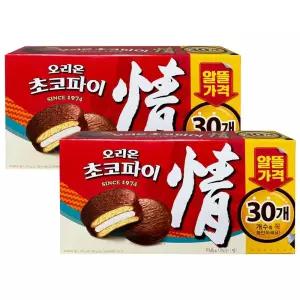 오리온 초코파이 정 30입 실속형 1170g 2개