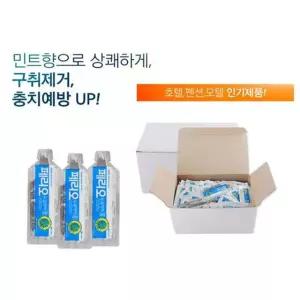페리오 듀얼케어 일회용 치약 4g 1000개 1박스
