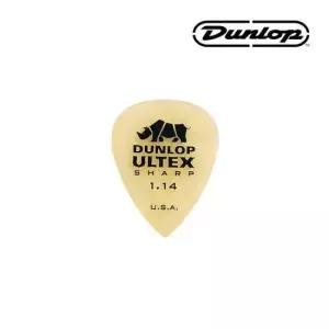 오너클랜 DUNLOP ULLEX SHARP 1.14mm 기타피크 울텍스 통기타피크 봉지 물방울 어쿠스틱 악기피크 기타피크