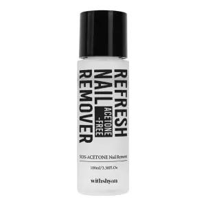 [논아세톤] 위드샨 아세톤프리 리프레쉬 네일 리무버 100ml