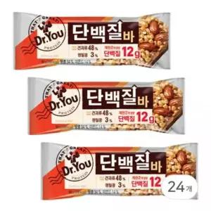 오리온 닥터유 단백질바 50g 24개입 (단백질 12g)