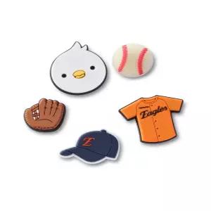 크록스 KBO 한화 이글스 지비츠 참 5개 세트 10019722 6226694