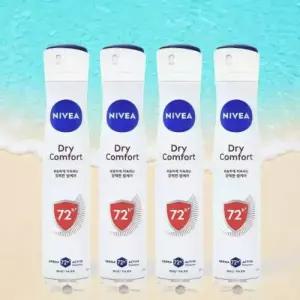 니베아 드라이 콤포트 스프레이 파우더향 200ml /